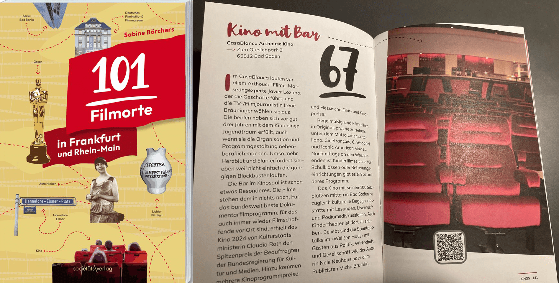 Das Kino CasaBlanca Bad Soden in der Sammlung 101 Filmorte